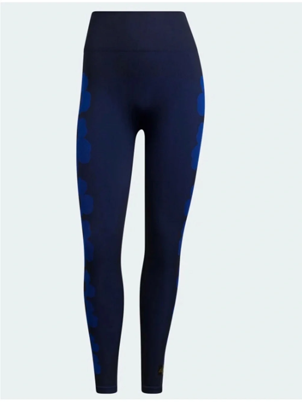 NWT ADIDAS Marimekko  Navy Floral High-Waist Leggings - Picture 4 of 12